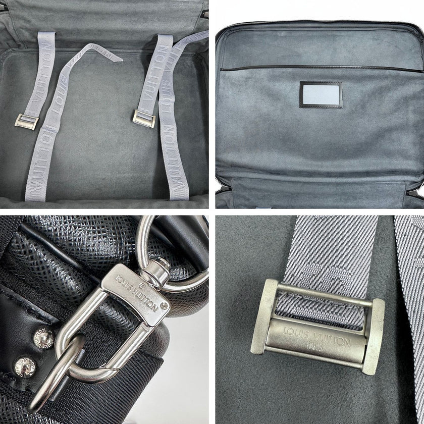 Louis Vuitton borsa da viaggio Satellite 53 Taiga nera