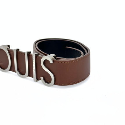 Louis Vuitton cintura da donna in pelle marrone