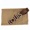 Louis Vuitton cintura da donna in pelle marrone