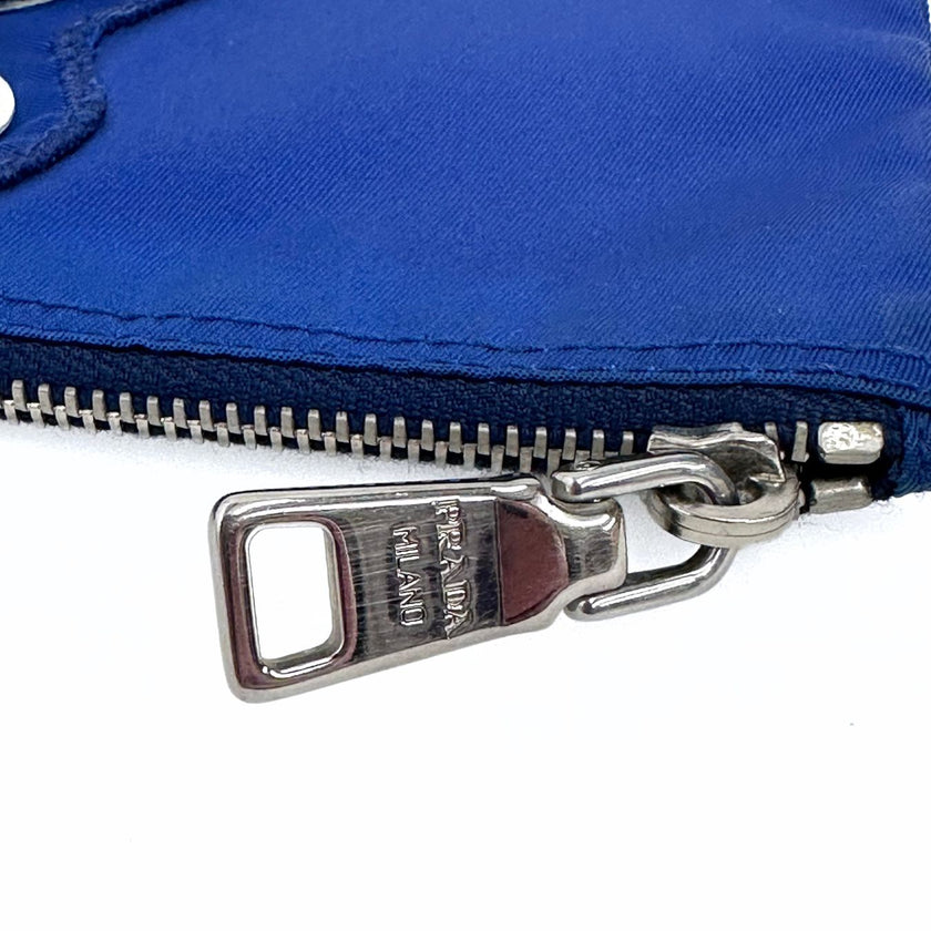 Prada pouch in nylon e saffiano