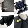 Chanel portafoglio in pelle nera Caviar