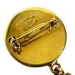 Chanel spilla Classic Flap placcato oro