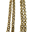 Chanel collana vintage 1993 CC medaglione