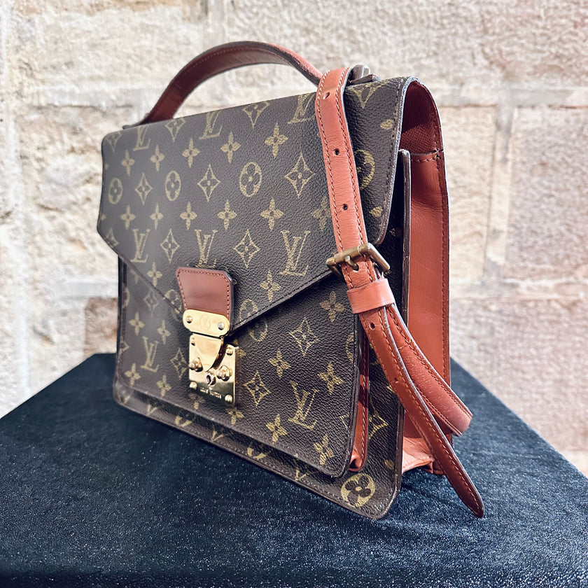 Louis Vuitton borsa Monceau vintage in tela monogram
