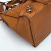 Balenciaga Borsa Giant Brogues Velo in pelle cuoio