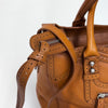 Balenciaga Borsa Giant Brogues Velo in pelle cuoio