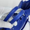 Balenciaga Borsa Mini Papier Zip Around blu in pelle