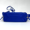Balenciaga Borsa Mini Papier Zip Around blu in pelle