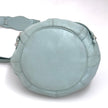Balenciaga Borsa Pompon in pelle verde acqua