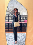 Balenciaga Borsa Puffy B Chain Trapuntata Beige