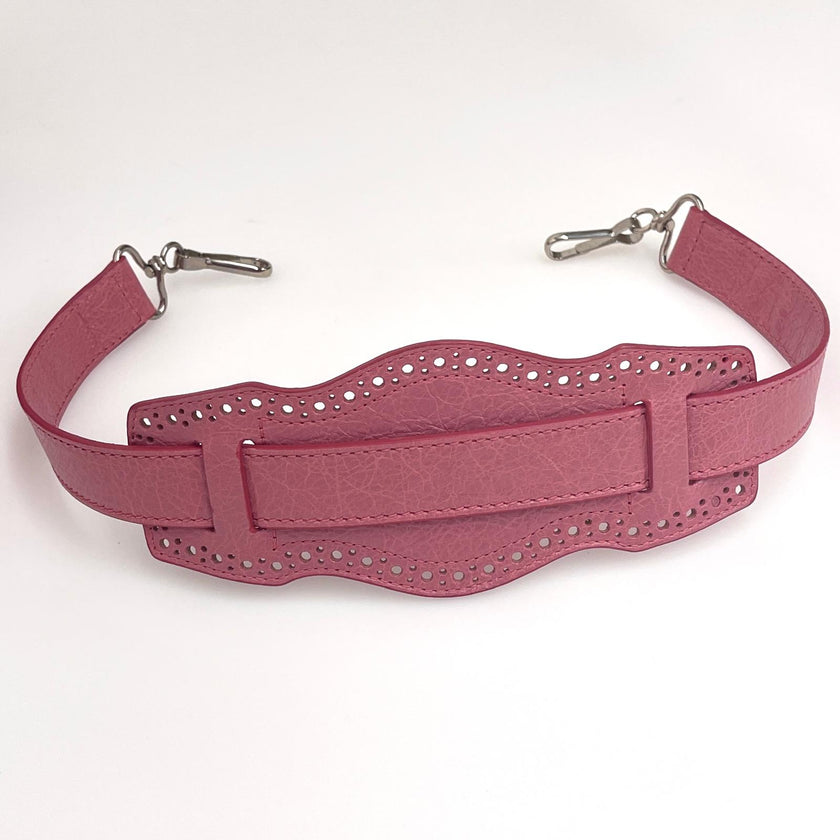 Balenciaga Borsa a Mano Classic City Brogues in Pelle Rosa