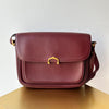Borsa a Tracolla C de Cartier in pelle bordeaux box anni ’90