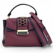 Borsa Bvlgari a mano Serpenti Forever in pelle bordeaux