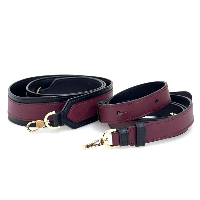 Borsa Bvlgari a mano Serpenti Forever in pelle bordeaux