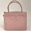Borsa Chanel Medallion in Pelle Liscia Rosa