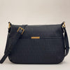 Borsa Fendi a Tracolla in Tela Rivestita Zucchino Nero