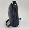 Borsa Fendi a Tracolla in Tela Rivestita Zucchino Nero