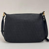 Borsa Fendi a Tracolla in Tela Rivestita Zucchino Nero
