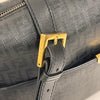 Borsa Fendi a Tracolla in Tela Rivestita Zucchino Nero