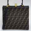 Borsa Fendi a mano con tracolla in tela Zucca
