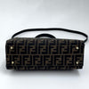 Borsa Fendi a mano con tracolla in tela Zucca