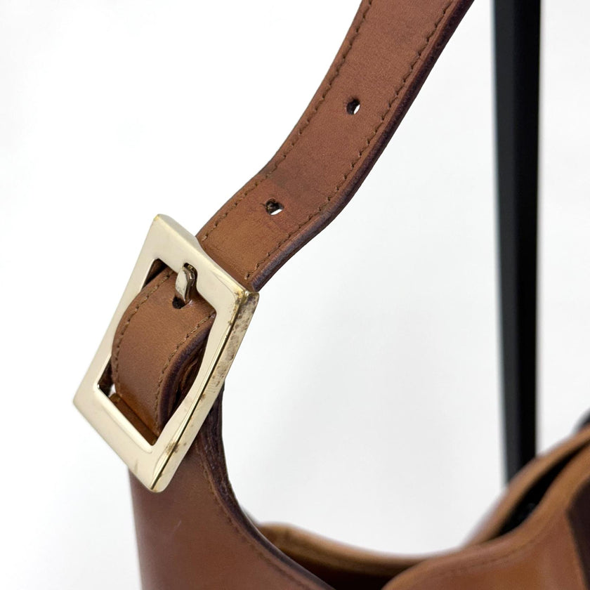 Borsa Gucci Jackie Vintage in Pelle con Web Stripe