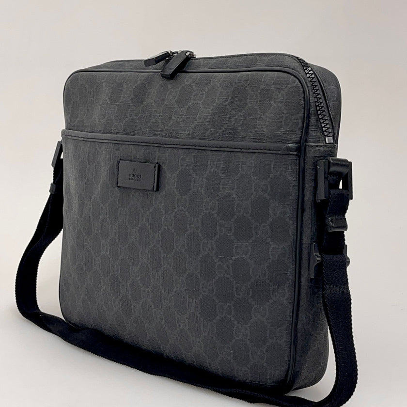 Borsa Gucci Messenger GG Supreme Nera