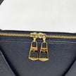 Borsa Louis Vuitton V Tote BB in pelle Monogram Empreinte nera