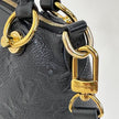 Borsa Louis Vuitton V Tote BB in pelle Monogram Empreinte nera