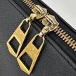 Borsa Louis Vuitton V Tote BB in pelle Monogram Empreinte nera