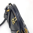 Borsa Louis Vuitton V Tote BB in pelle Monogram Empreinte nera