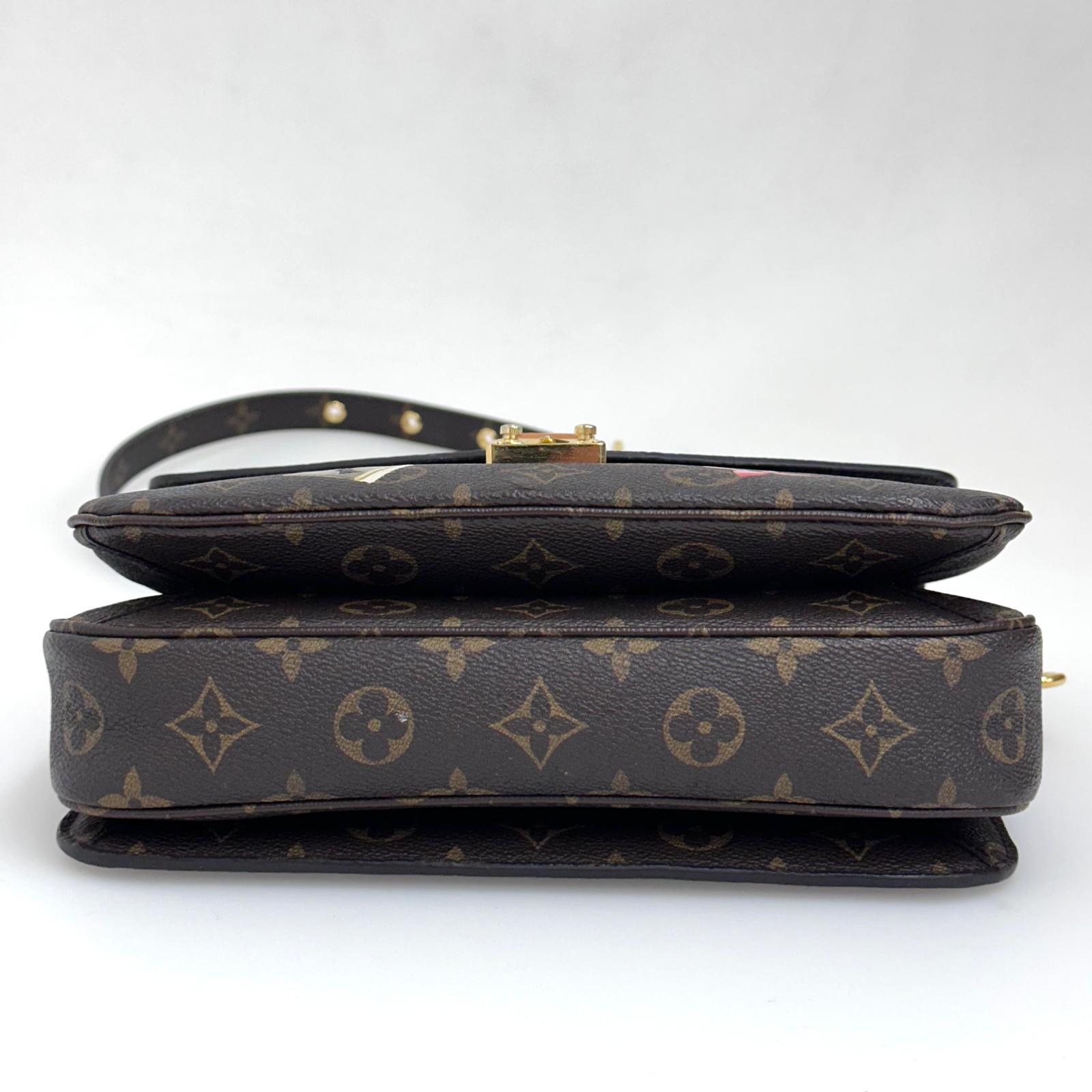 Borsa Louis Vuitton a tracolla Pochette Métis Monogram Stickers