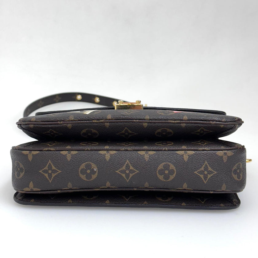 Borsa Louis Vuitton a tracolla Pochette Métis Monogram Stickers