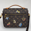 Borsa Louis Vuitton a tracolla Pochette Métis Monogram Stickers