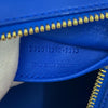 Borsa Saint Laurent Chyc Cabas in Pelle Blu Elettrico