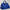 Borsa Saint Laurent Chyc Cabas in Pelle Blu Elettrico