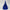 Borsa Saint Laurent Chyc Cabas in Pelle Blu Elettrico