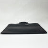 Borsa Saint Laurent Ring Tote in Pelle Nera