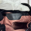Borsa Stella McCartney Falabella Bucket Mini Shaggy Deer nera