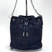 Borsa Stella McCartney Falabella Bucket Mini Shaggy Deer nera