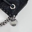 Borsa Stella McCartney Falabella Bucket Mini Shaggy Deer nera