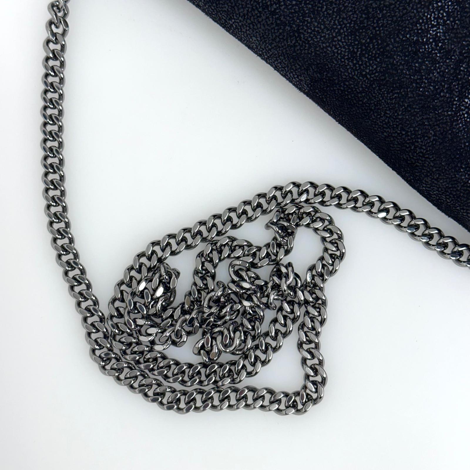 Borsa Stella McCartney Falabella Pochette con catena Nera