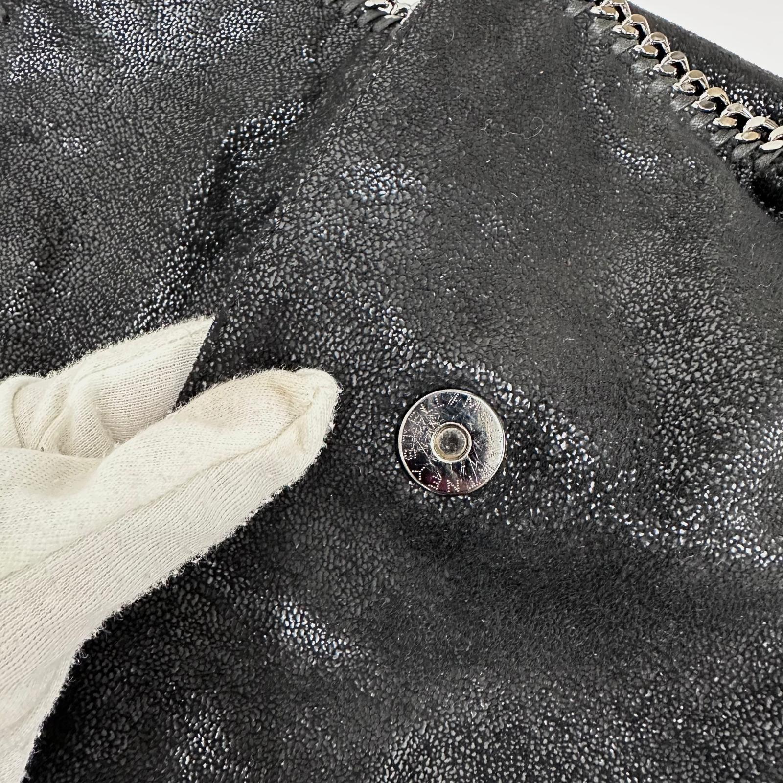 Borsa Stella McCartney Falabella Pochette con catena Nera