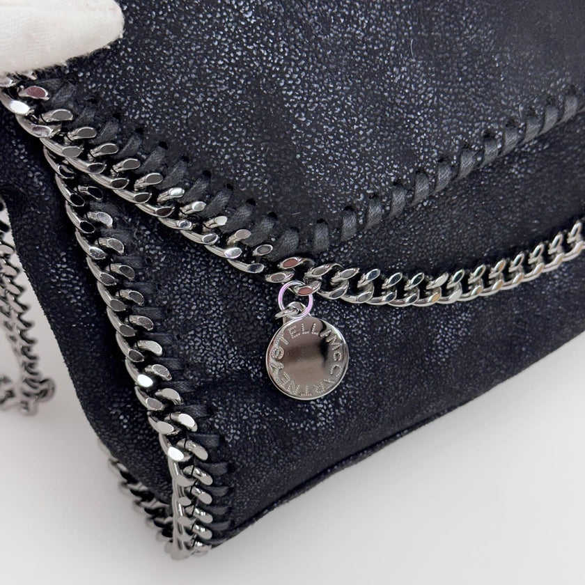 Borsa Stella McCartney Falabella Pochette con catena Nera