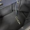 Borsa Hermès Herbag Zip MM in Tela Blu Navy e Pelle – Completa di Dustbag