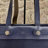 Borsa Hermès Herbag Zip MM in Tela Blu Navy e Pelle – Completa di Dustbag