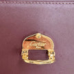 Borsa a Tracolla C de Cartier in pelle bordeaux box anni ’90