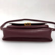 Borsa a Tracolla C de Cartier in pelle bordeaux box anni ’90