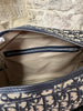 Borsa da viaggio Dior Oblique con doppia tasca e tracolla regolabile – fine anni ’90