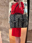 Borsa da viaggio Dior Oblique con doppia tasca e tracolla regolabile – fine anni ’90